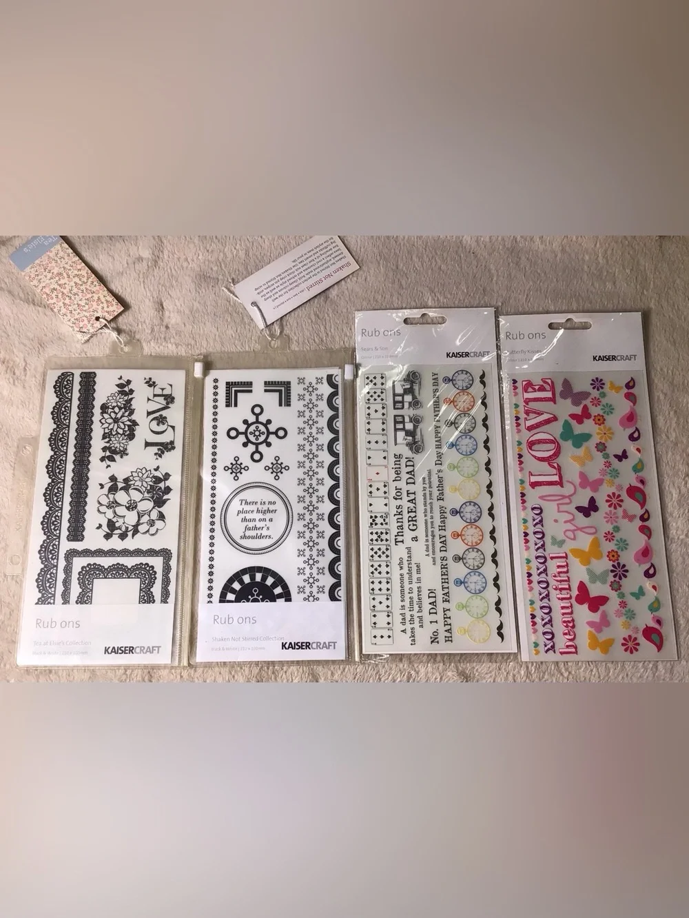 Rub-On Transfers